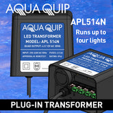 Aquaquip 12 Volt Pool Light Transformer - 4 x 30VA outputs